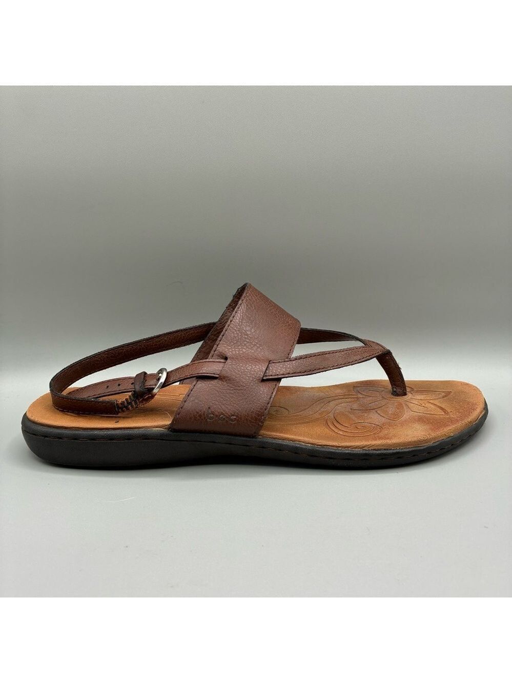 BOC Sharin Bound Slingback Sandals Women’s 11 Buckle Open Toe Leather